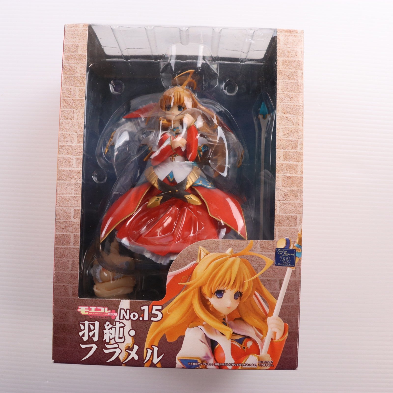 【中古即納】[FIG] モエコレPLUS No.15 羽純・フラメル(はずみふらめる) 闘神都市3 1/7 完成品 フィギュア ボークスショップ&ホビー天国ウェブ限定 ボークス(20100131)