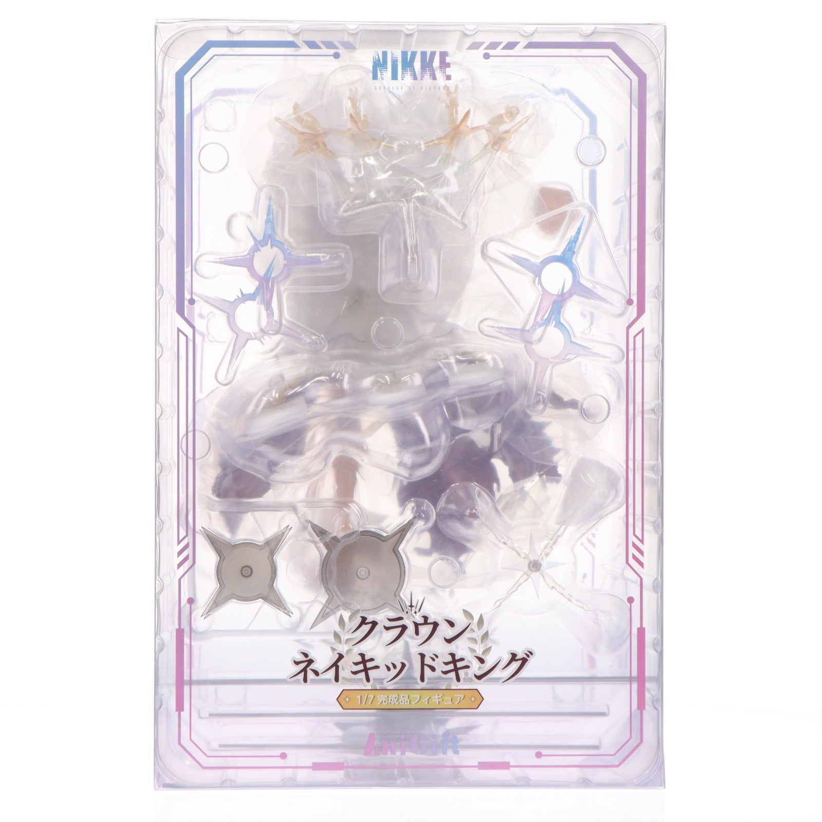 【中古即納】[FIG] あみあみ限定特典付属 クラウン-ネイキッドキング 勝利の女神:NIKKE(ニケ) 1/7 完成品 フィギュア AniGift(アニギフト)(20260528)