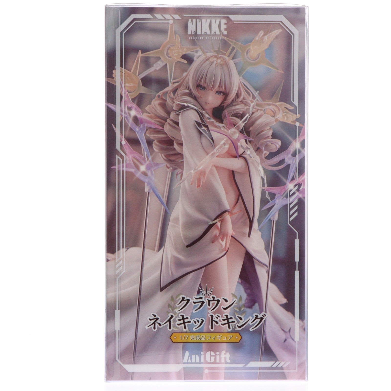 【中古即納】[FIG] あみあみ限定特典付属 クラウン-ネイキッドキング 勝利の女神:NIKKE(ニケ) 1/7 完成品 フィギュア AniGift(アニギフト)(20260528)