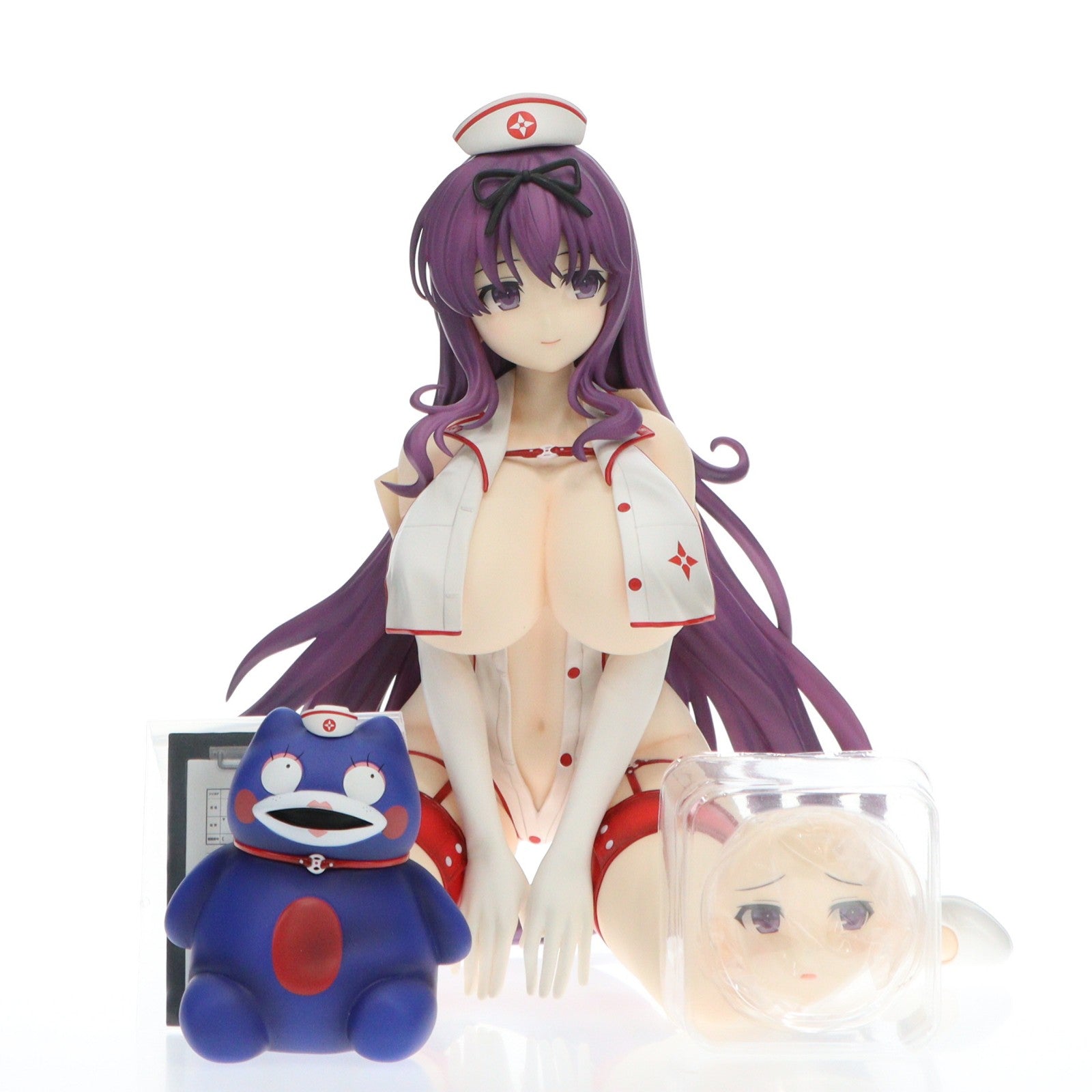 【中古即納】[FIG] ホビーストック購入特典付属 紫(むらさき) セクシーナースVer. シノビマスター 閃乱カグラ NEW LINK 1/4 完成品 フィギュア ホビーストック(20241031)