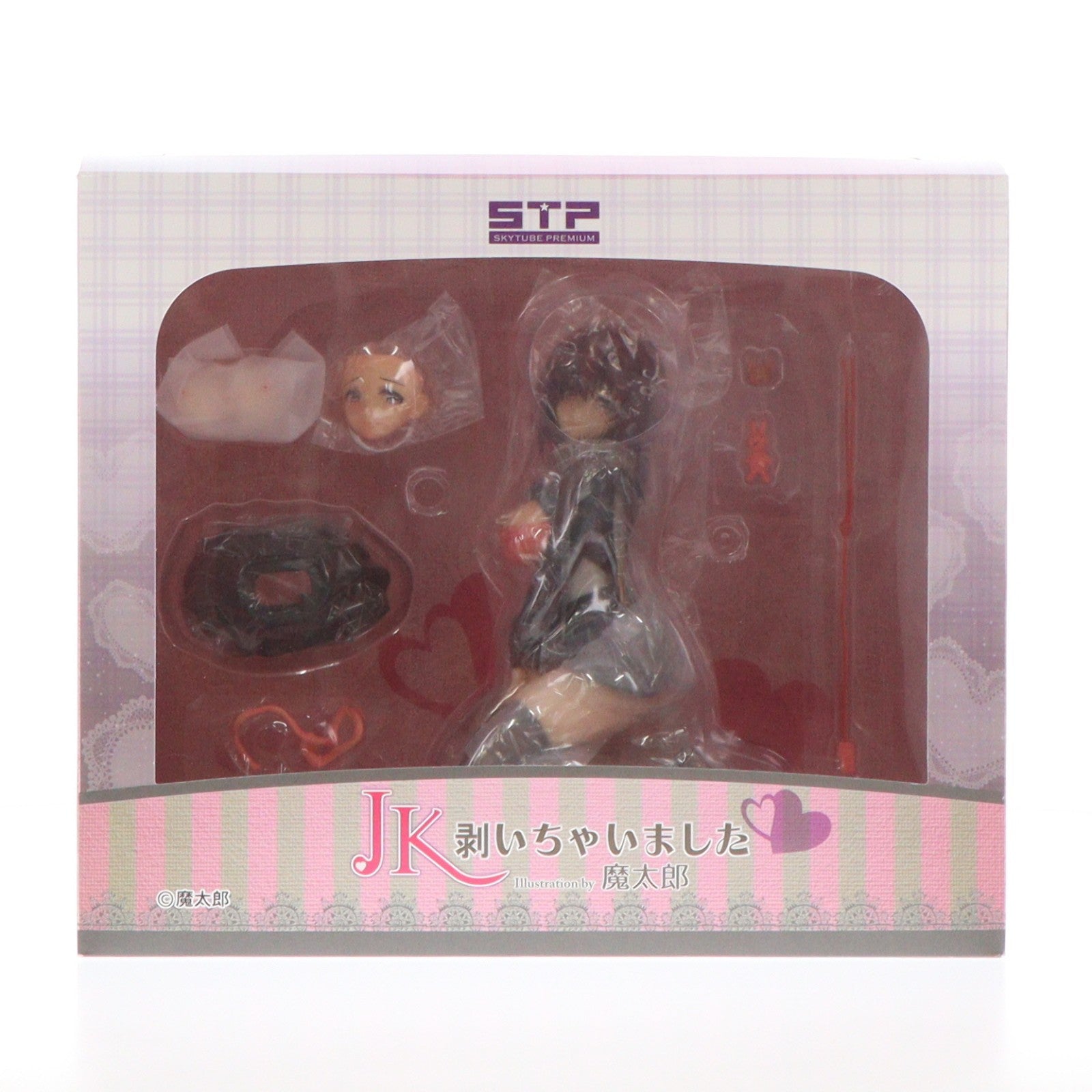 【中古即納】[FIG] ポストカード2枚付属 JK剥いちゃいました Illustration by 魔太郎 1/6 完成品 フィギュア(AX-1816) STPオンラインショップ限定 SkyTube(スカイチューブ)(20190831)