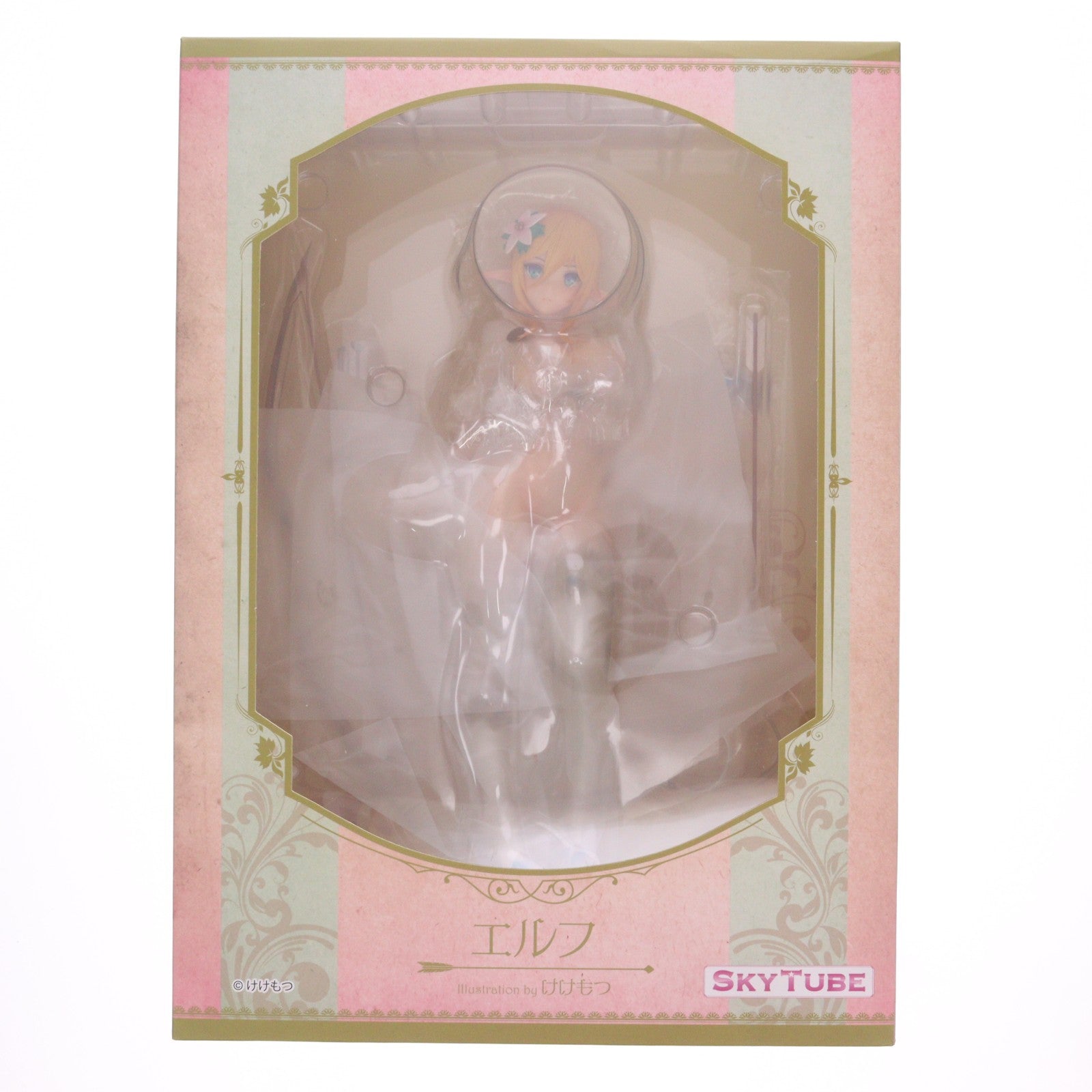 【中古即納】[FIG] ポストカード付属 エルフ illustration by けけもつ 1/6 完成品 フィギュア(AX-1177) SkyTube(スカイチューブ)(20220930)