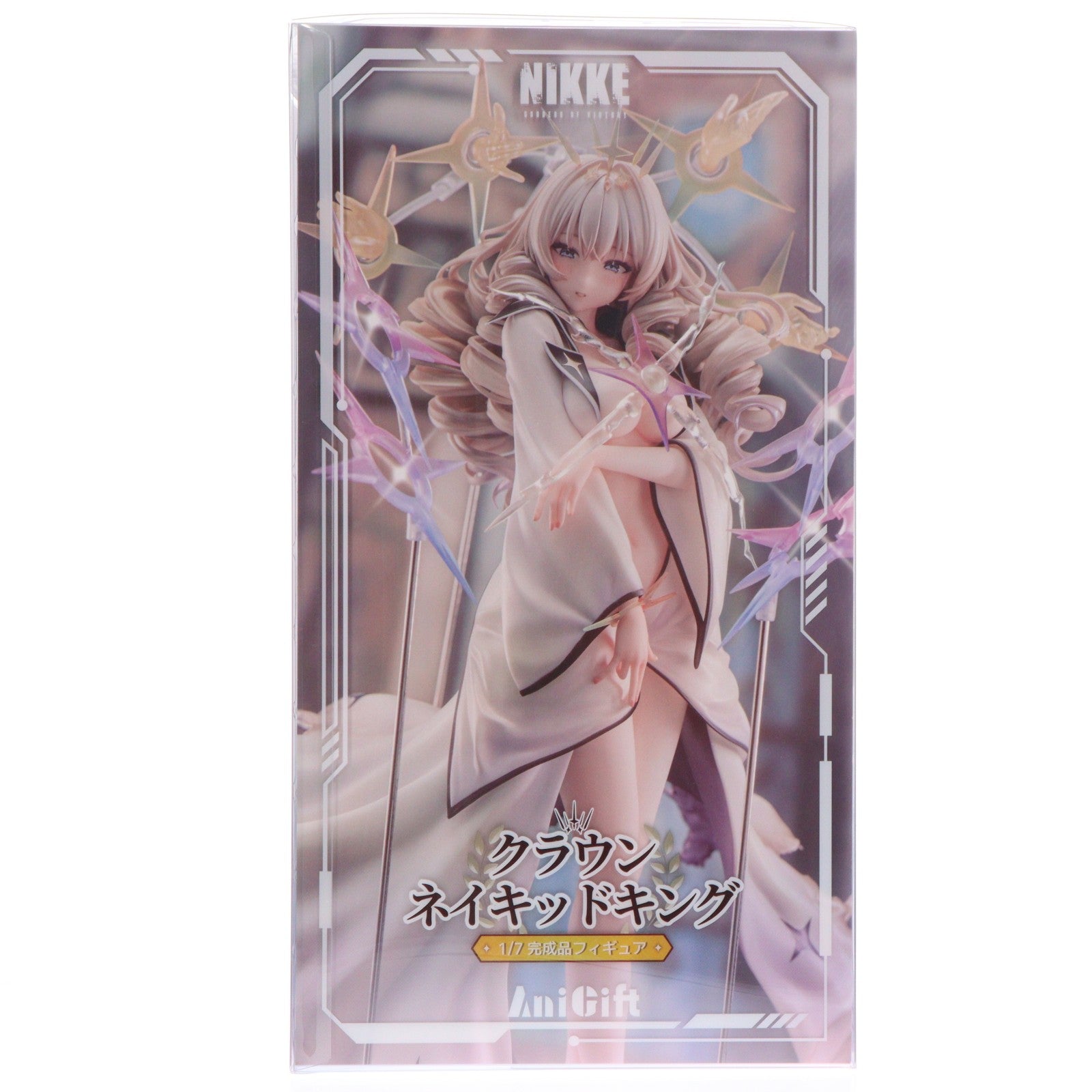 【中古即納】[FIG] あみあみ限定特典付属 クラウン-ネイキッドキング 勝利の女神:NIKKE(ニケ) 1/7 完成品 フィギュア AniGift(アニギフト)(20260528)