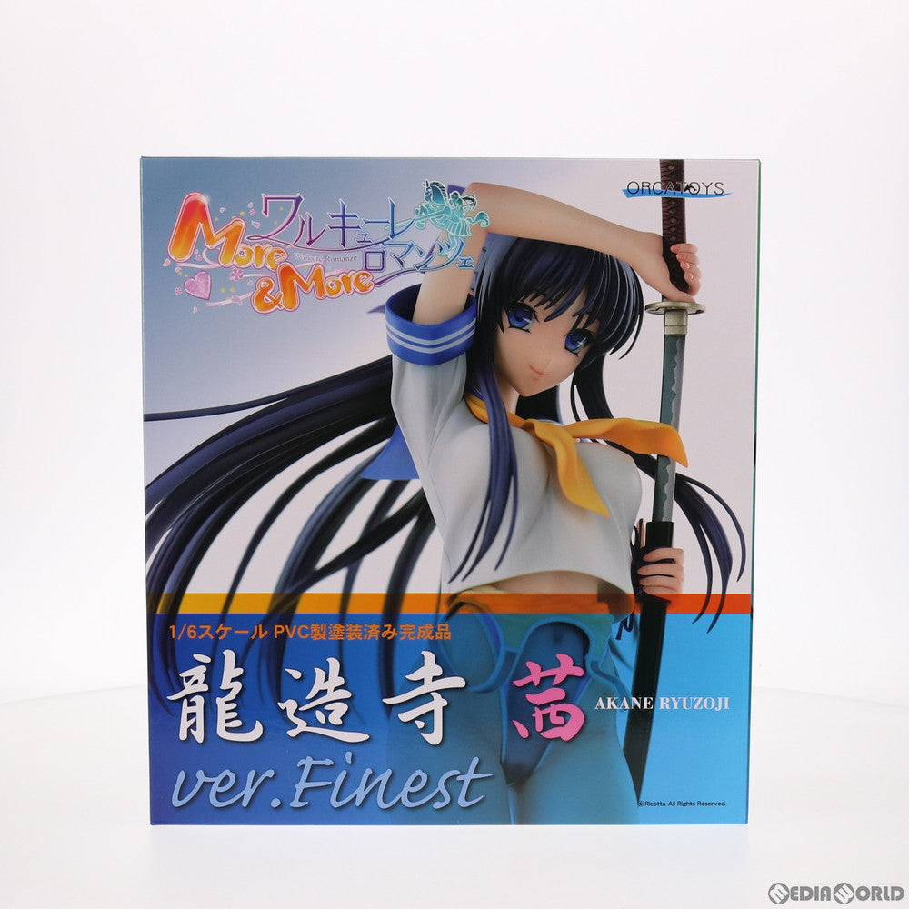 【中古即納】[FIG] 龍造寺茜ver.Finest(りゅうぞうじあかね) ワルキューレロマンツェ More&More 1/6 完成品 フィギュア オルカトイズ(20210611)