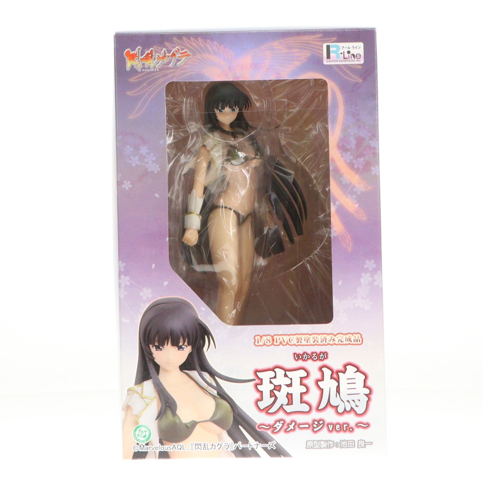【中古即納】[FIG] 斑鳩(いかるが) ～ダメージver.～ 閃乱カグラ 1/8 完成品 フィギュア グリフォンエンタープライズ(20130801)