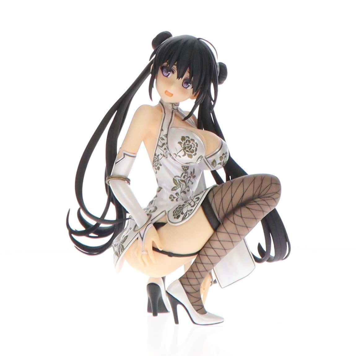 【中古即納】[FIG] ポストカード2枚付属 冬月茉莉(とうげつまつり) 純白ver. コミック阿吽 1/6 完成品 フィギュア(AX-1041) SkyTube(スカイチューブ)(20160617)