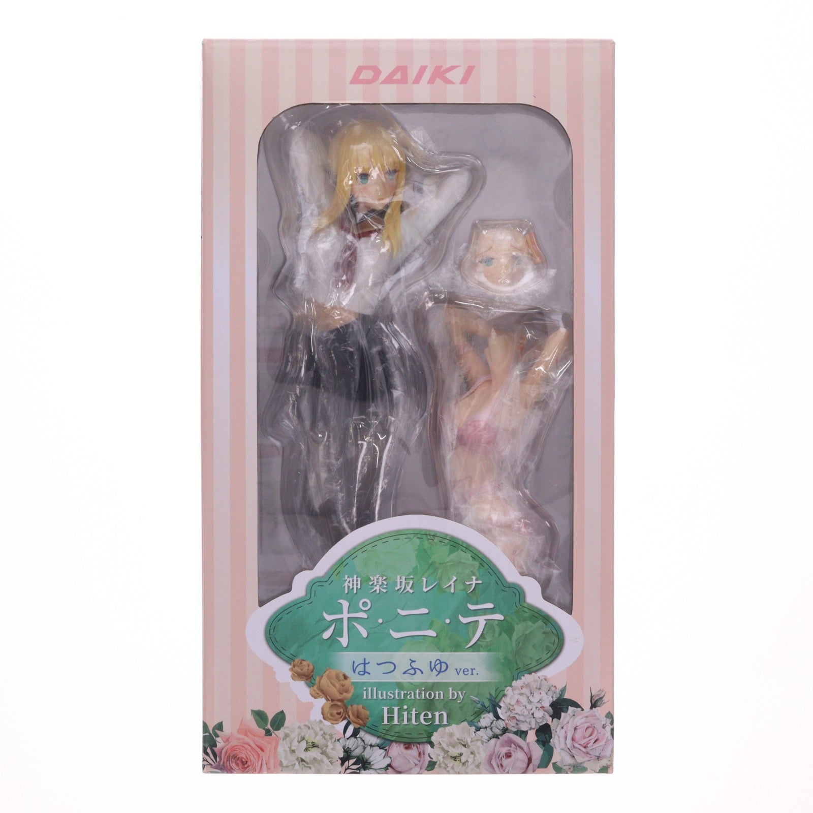 【中古即納】[FIG] 神楽坂レイナ(かぐらざかれいな) ポニテ illustration by Hiten はつふゆver. R.E.I.N.A 1/7 完成品 フィギュア ダイキ工業(20211225)