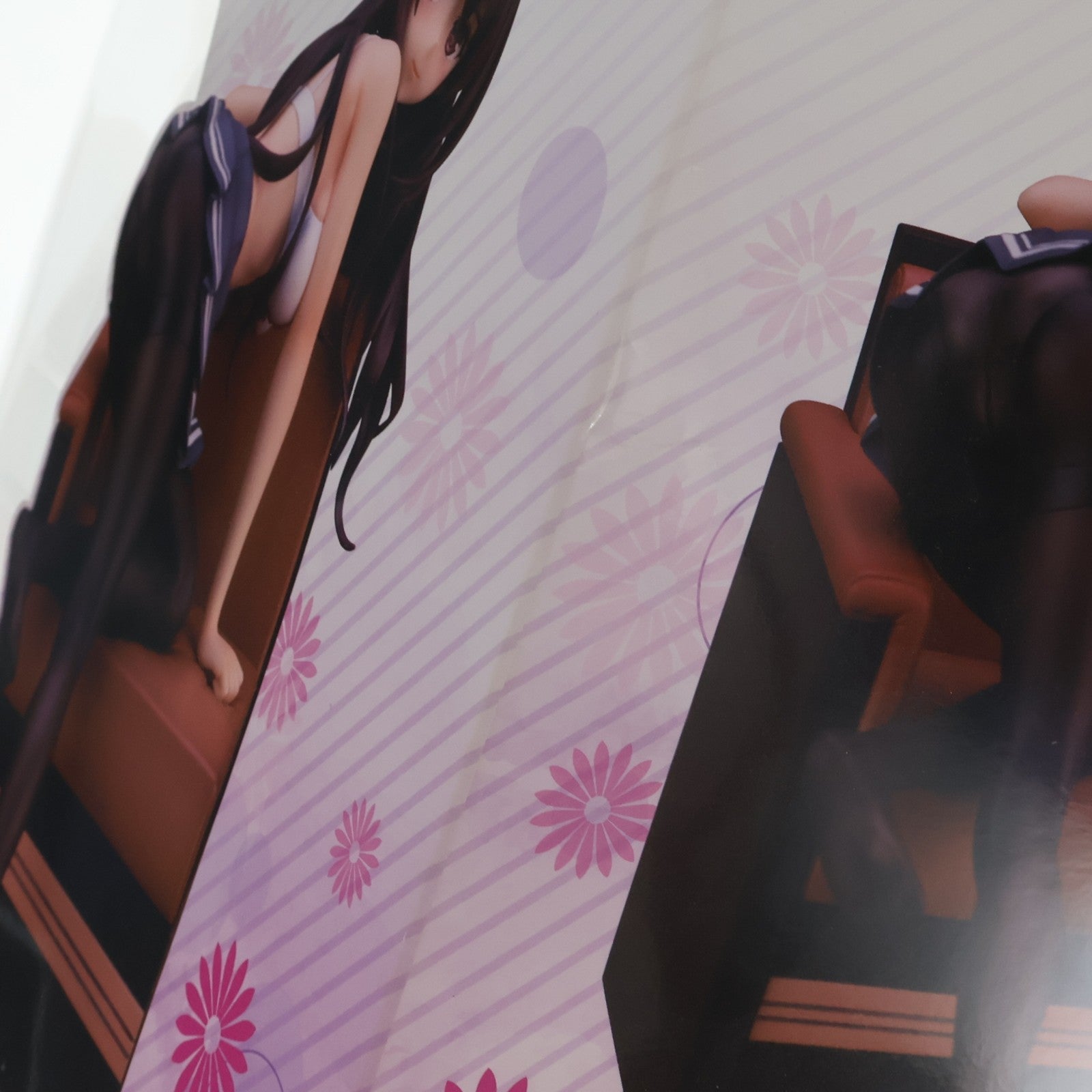 【中古即納】[FIG] 霞ヶ丘詩羽(かすみがおかうたは) ～お着替え中～ 冴えない彼女の育てかた♭ 1/7 完成品 フィギュア(AX-0159) アルファマックス(20180627)