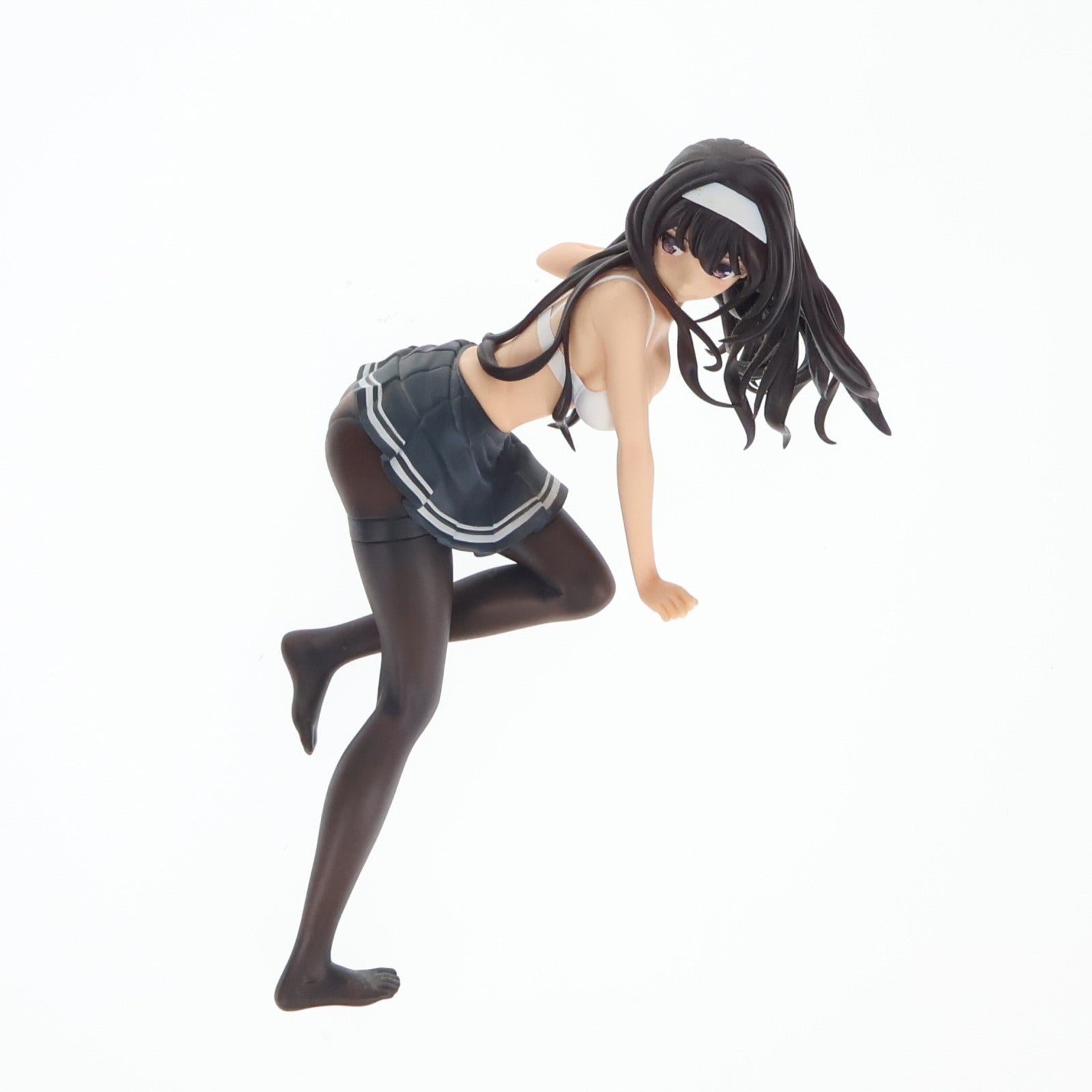 【中古即納】[FIG] 霞ヶ丘詩羽(かすみがおかうたは) ～お着替え中～ 冴えない彼女の育てかた♭ 1/7 完成品 フィギュア(AX-0159) アルファマックス(20180627)