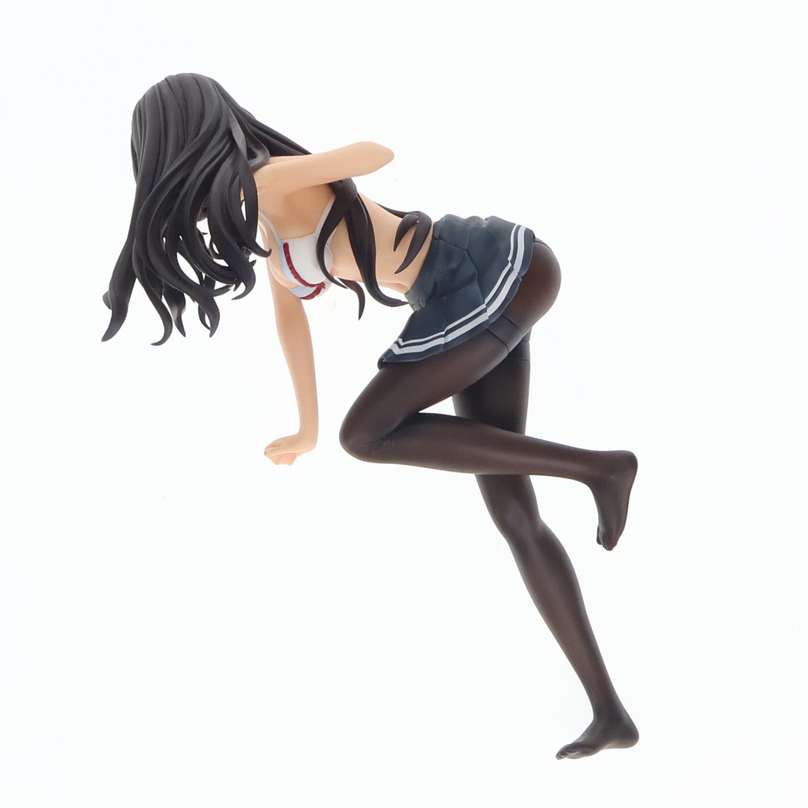 【中古即納】[FIG] 霞ヶ丘詩羽(かすみがおかうたは) ～お着替え中～ 冴えない彼女の育てかた♭ 1/7 完成品 フィギュア(AX-0159) アルファマックス(20180627)