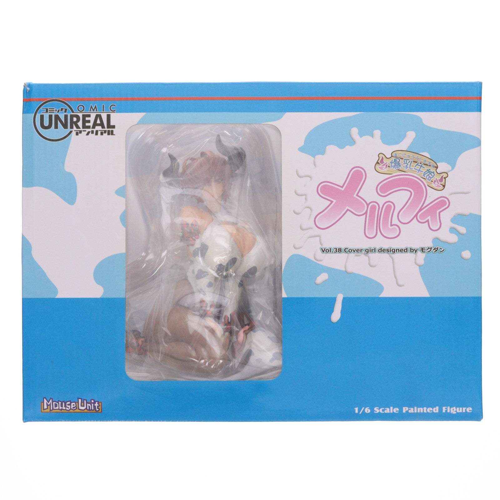 【中古即納】[FIG] 爆乳牛娘 メルフィ コミックアンリアル Vol.38 Cover girl designed by モグダン 1/6 完成品 フィギュア マウスユニット(20160611)