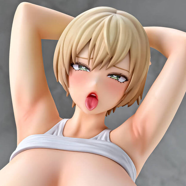 【中古即納】[FIG] 美野夏希(みのなつき) 白ギャルver. ノルグレコオリジナルキャラクター 1/5 完成品 フィギュア Q-six(キューシックス)(20260131)