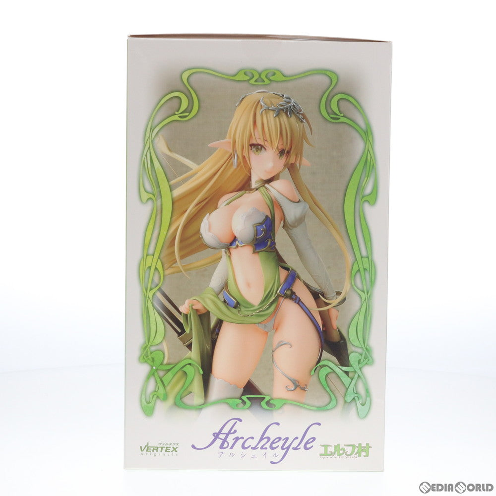 【中古即納】[FIG] (再販) あみあみ限定特典3種付属 エルフ村 第1村人 アルシェイル アンテナショップ限定版 1/6 完成品 フィギュア ヴェルテクス(20200731)