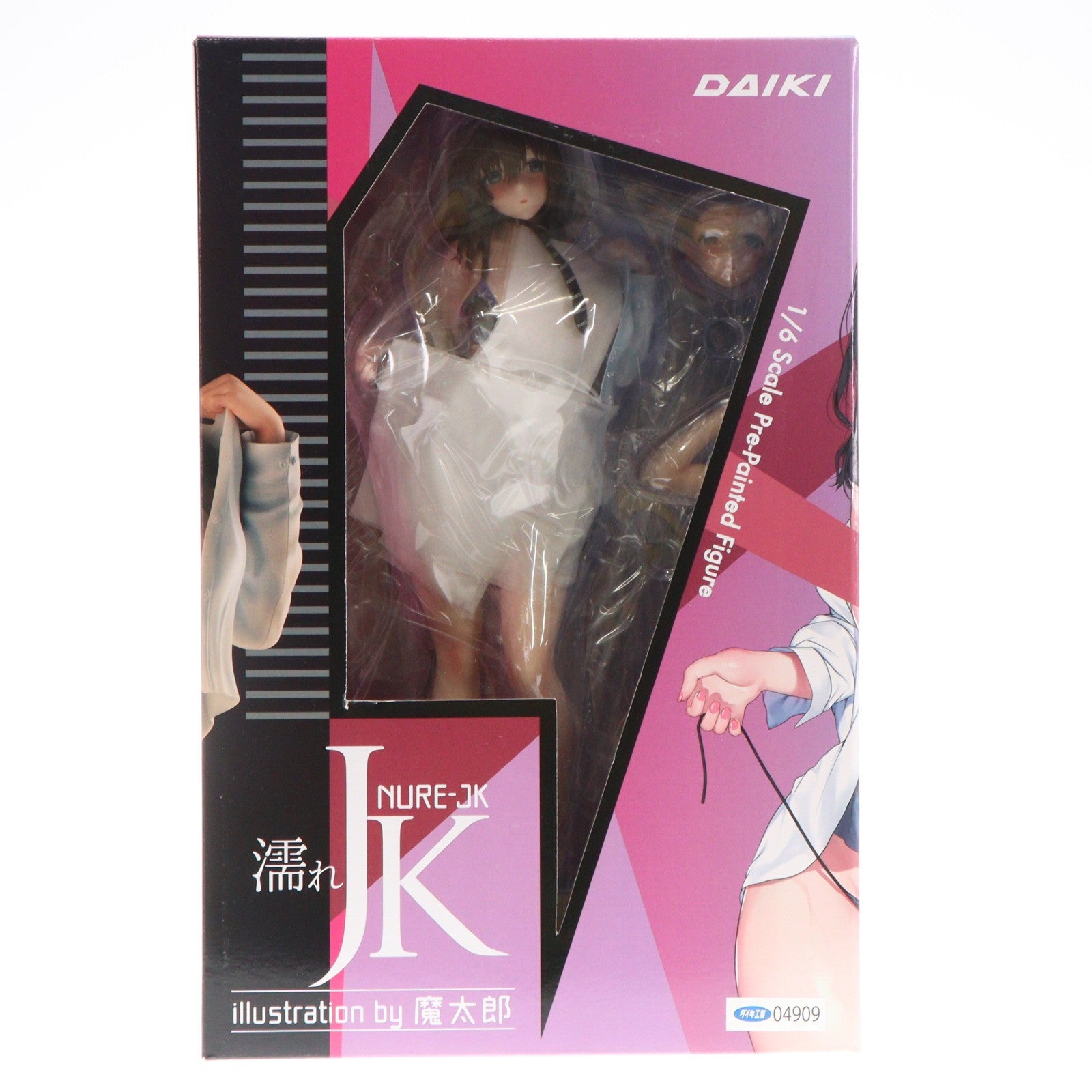 【中古即納】[FIG] あみあみ限定特典付属 濡れJK illustration by 魔太郎 SEX SYMBOLS 1 1/6 完成品 フィギュア ダイキ工業(20200910)