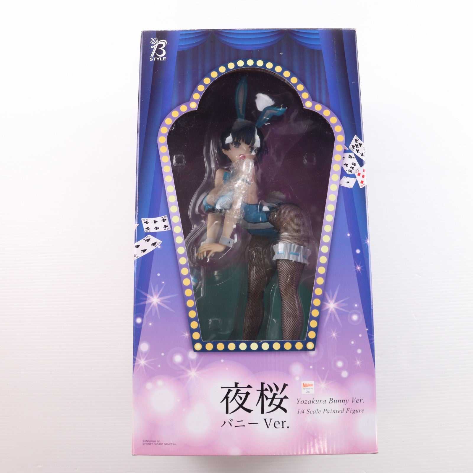 【中古即納】[FIG] B-Style 夜桜(よざくら) バニーVer. シノビマスター 閃乱カグラ NEW LINK 1/4 完成品 フィギュア FREEing(フリーイング)(20200829)