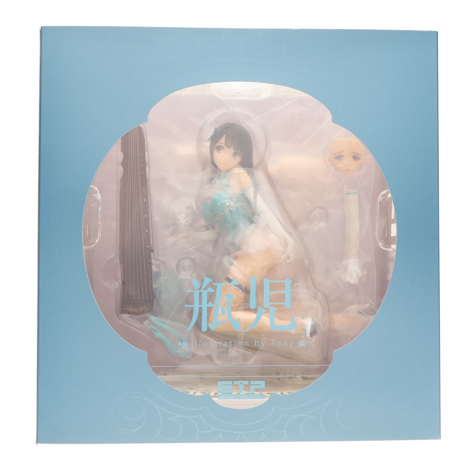 【中古即納】[FIG] ポストカード無し 特典付属 瓶児 Ping-Yi(ピンニー) 碧玉ver. T2アート☆ガールズ 艶娘幻夢譚 1/6 完成品 フィギュア ワンフェス2017夏限定(AX-2006) SkyTube(スカイチューブ)(20170730)