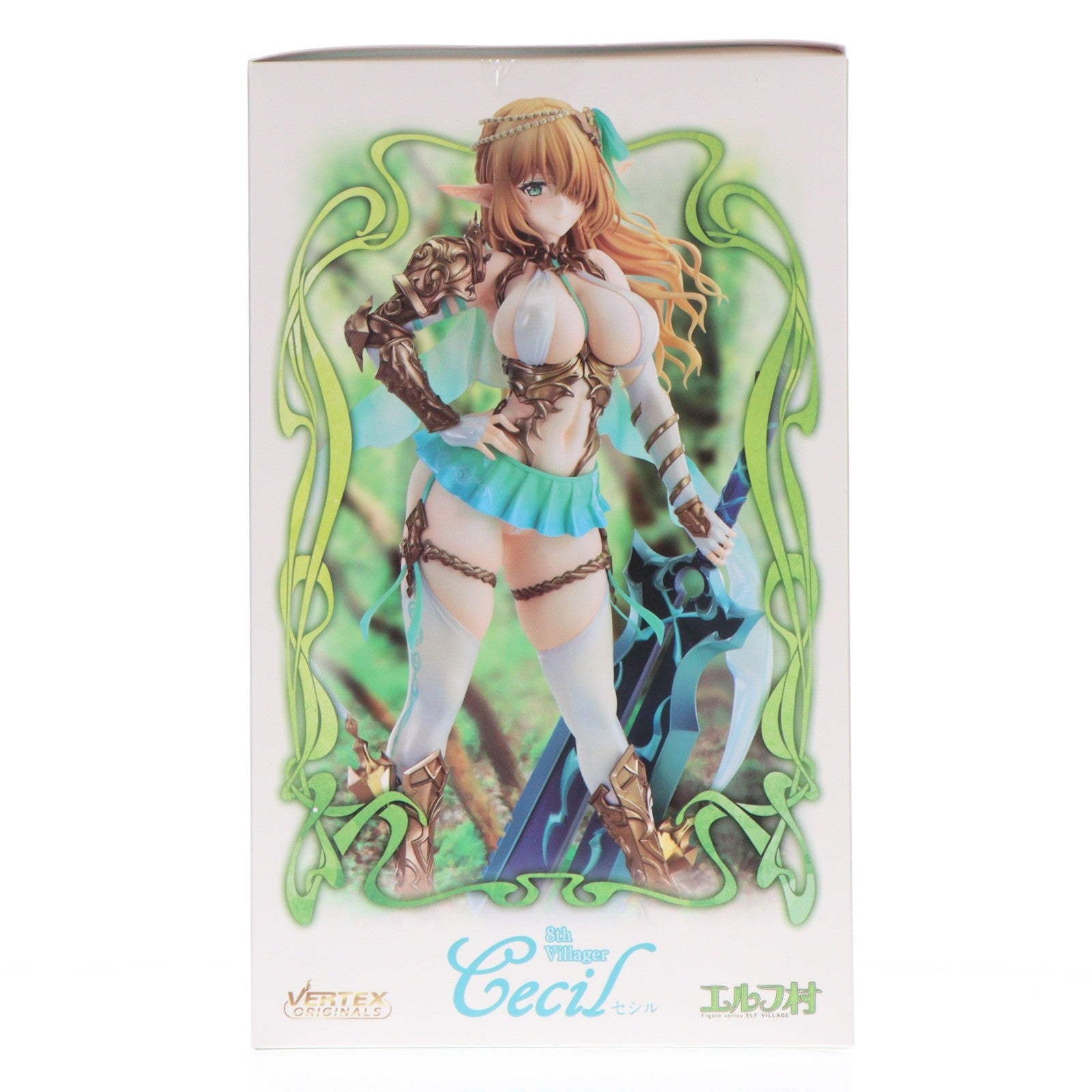 【中古即納】[FIG] あみあみ限定特典3種付属 エルフ村 第8村人 セシル アンテナショップ限定版 1/6 完成品 フィギュア ヴェルテクス(20220831)