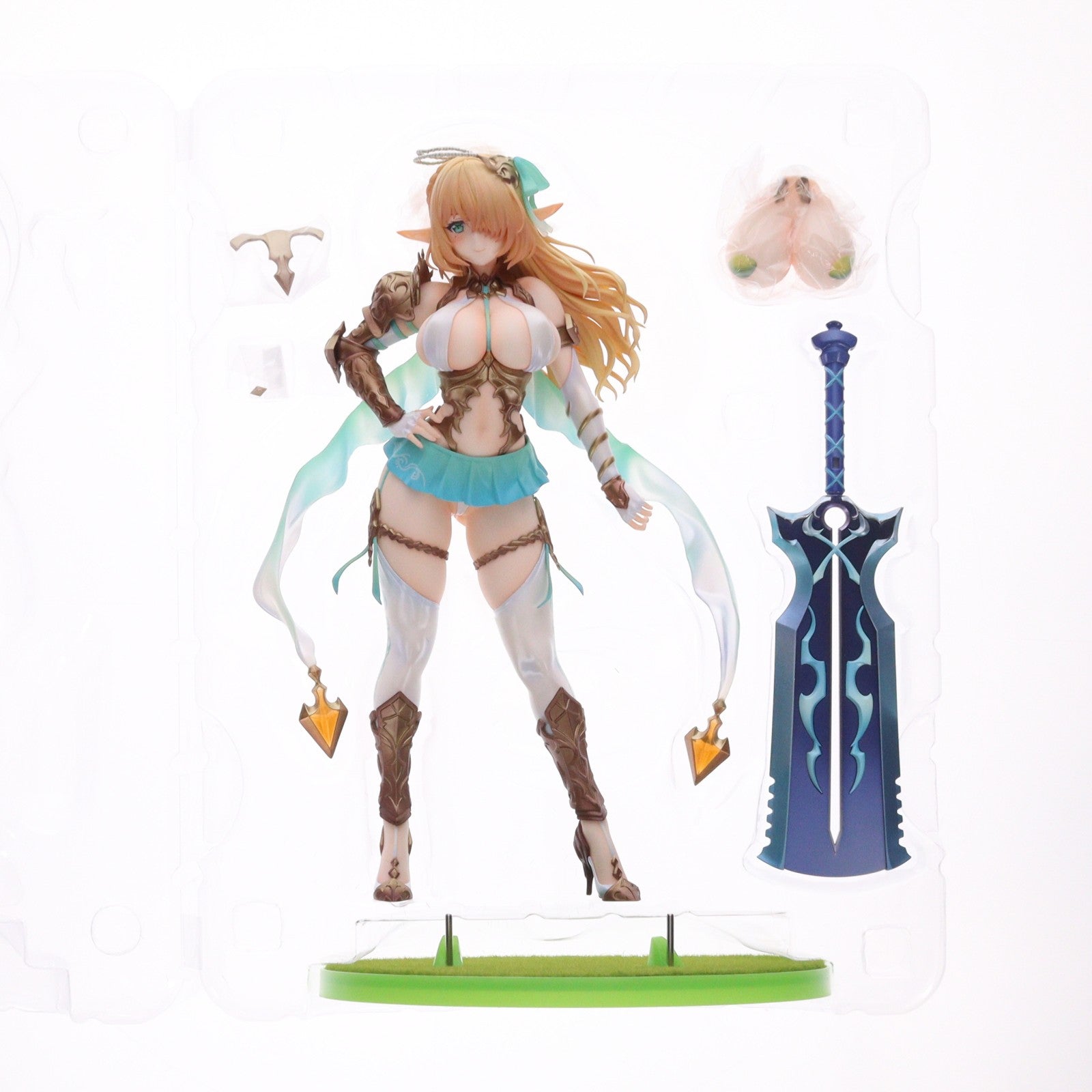 【中古即納】[FIG] あみあみ限定特典3種付属 エルフ村 第8村人 セシル アンテナショップ限定版 1/6 完成品 フィギュア ヴェルテクス(20220831)