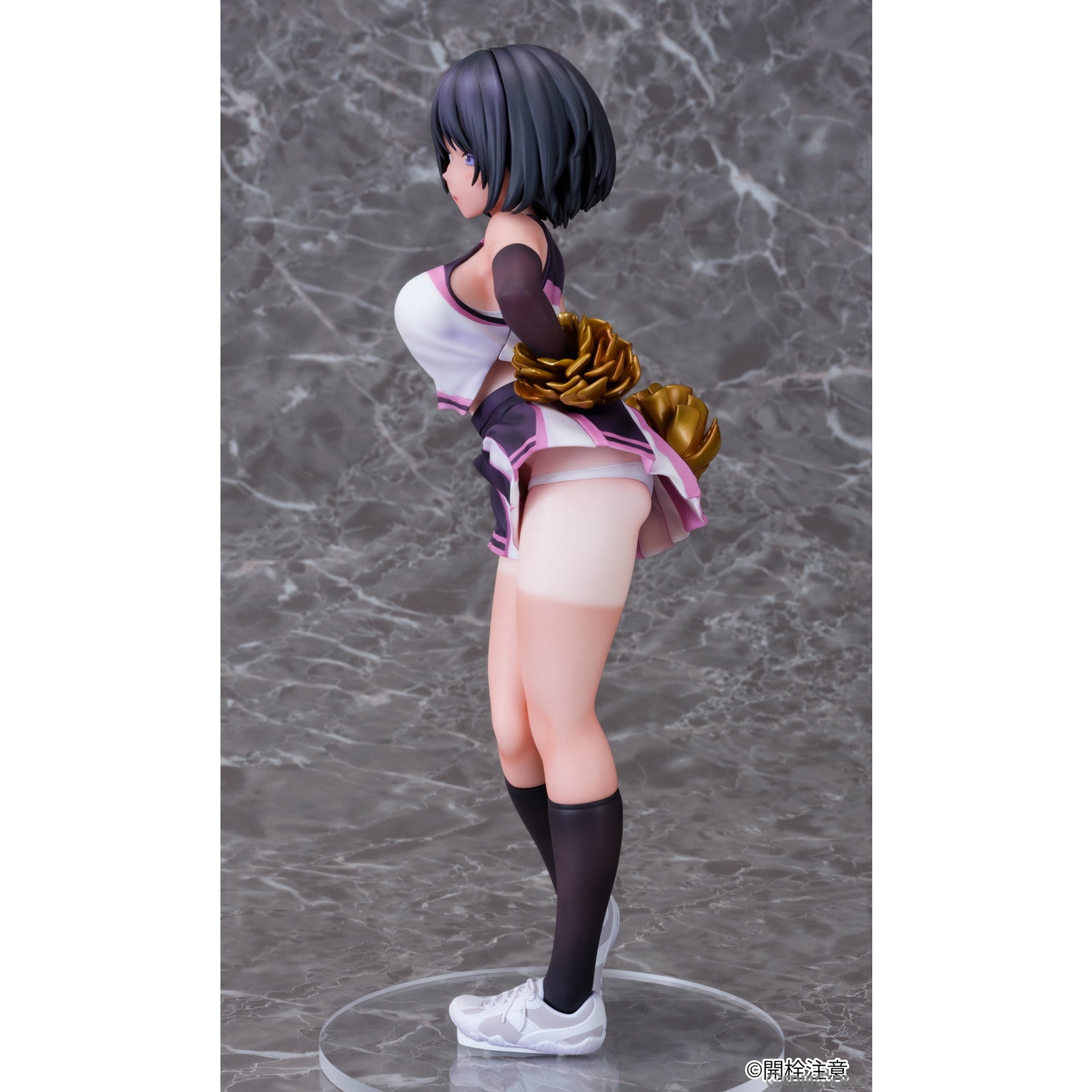 【中古即納】[FIG] 下を忘れたので下着のままチアする子 Illustration by 開栓注意 1/6 完成品 フィギュア ジェントルメン(20240229)