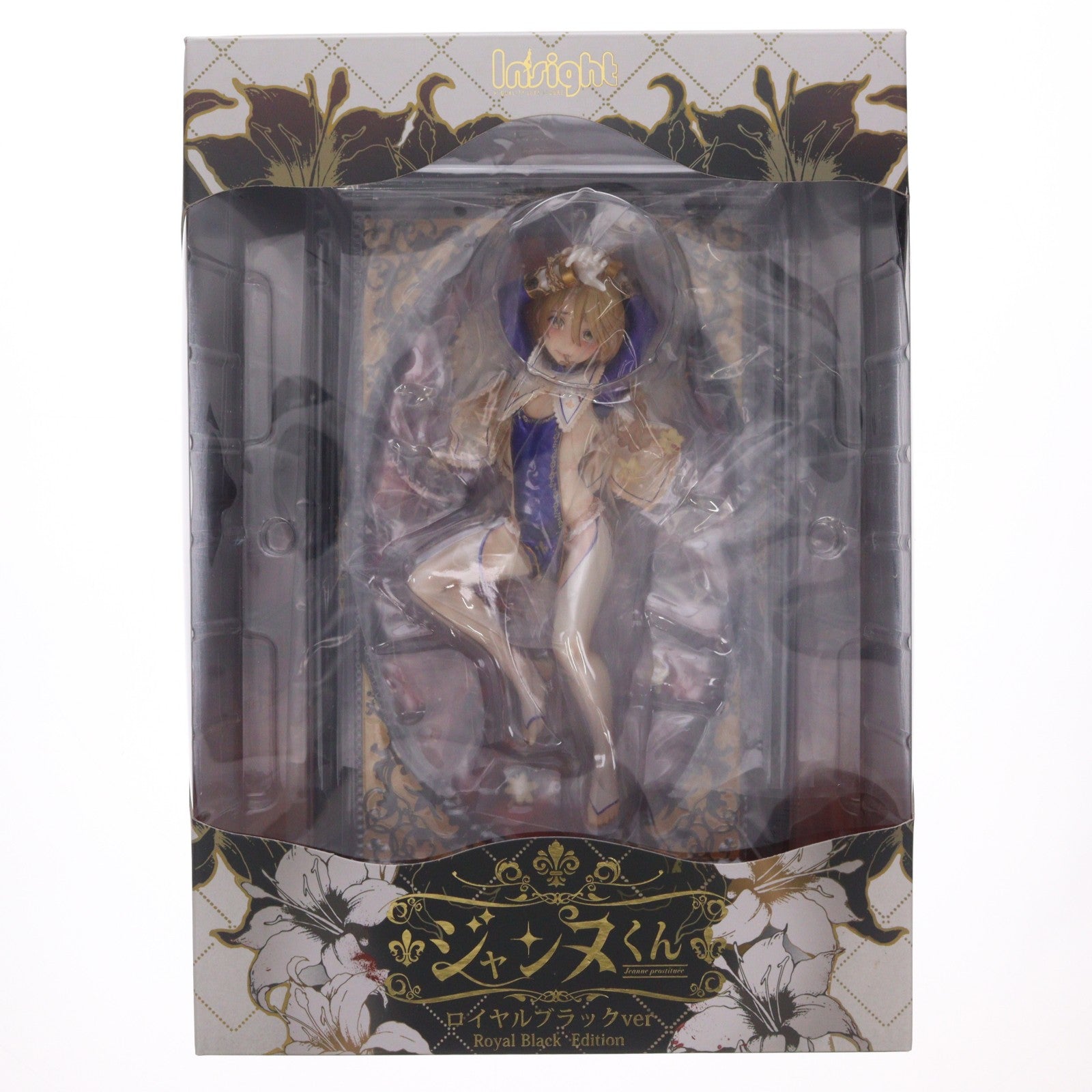 【中古即納】[FIG] 池咲ミサ氏オリジナルキャラ「ジャンヌくん」ロイヤルブラックver. 1/8 完成品 フィギュア インサイト(20220206)