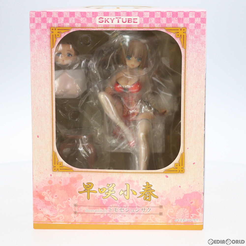【中古即納】[FIG] ポストカード&あみあみ限定特典付属 早咲小春(はやさきこはる) Illustration by トモセシュンサク 1/6 完成品 フィギュア(AX-1085) SkyTube(スカイチューブ)(20200212)