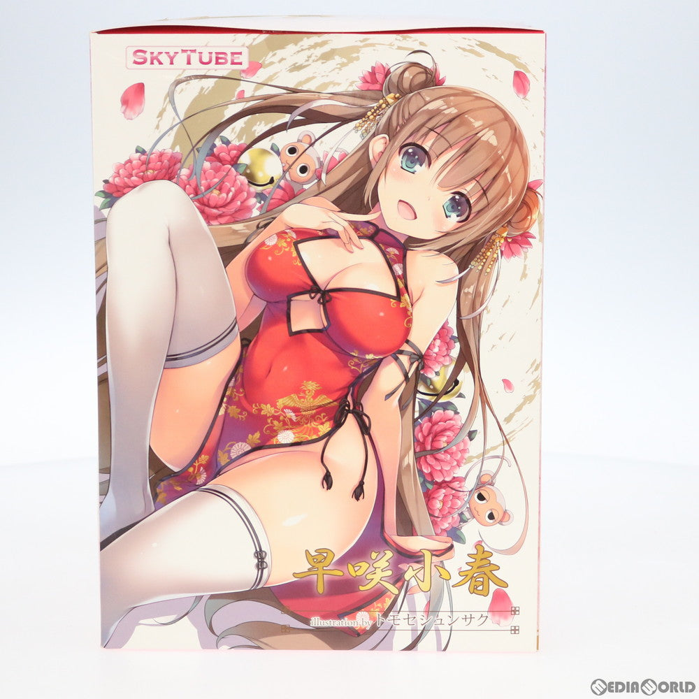 【中古即納】[FIG] ポストカード&あみあみ限定特典付属 早咲小春(はやさきこはる) Illustration by トモセシュンサク 1/6 完成品 フィギュア(AX-1085) SkyTube(スカイチューブ)(20200212)