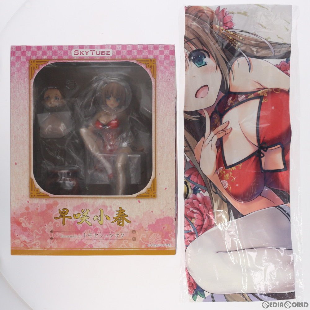 【中古即納】[FIG] ポストカード&あみあみ限定特典付属 早咲小春(はやさきこはる) Illustration by トモセシュンサク 1/6 完成品 フィギュア(AX-1085) SkyTube(スカイチューブ)(20200212)