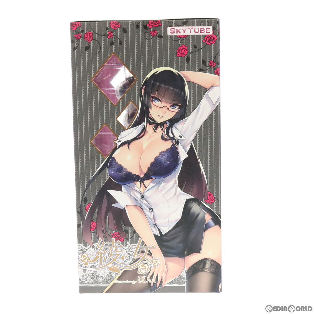 【中古即納】[FIG] ポストカード2枚付属 綾女(あやめ) illustration by ばん! 1/6 完成品 フィギュア(AX-1122) SkyTube(スカイチューブ)(20200112)