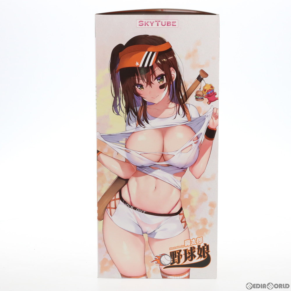 【中古即納】[FIG] ポストカード付属 野球娘 illustration by 魔太郎 魔太郎先生オリジナル 1/6 完成品 フィギュア(AX-1119) SkyTube(スカイチューブ)(20191220)