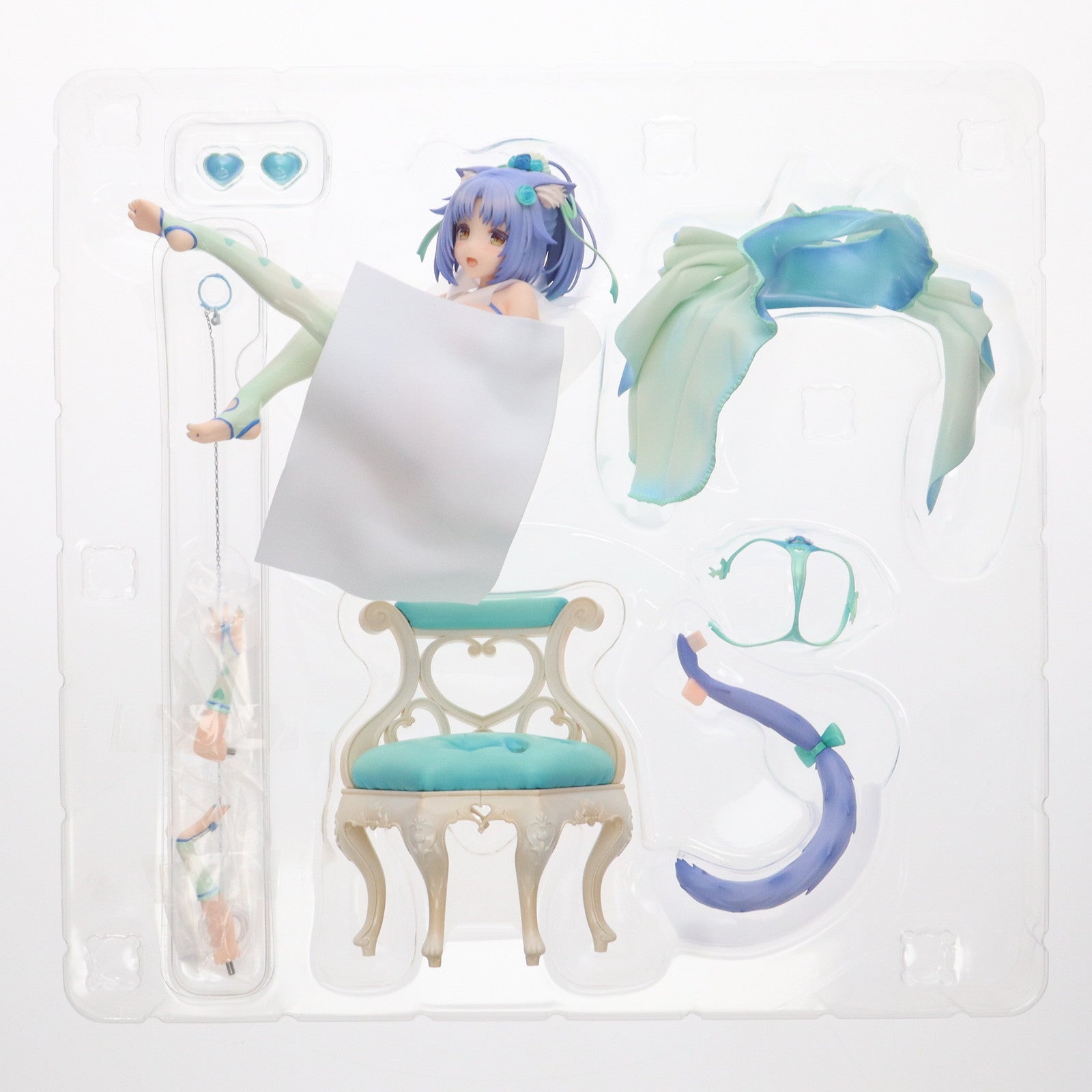 【中古即納】[FIG] ポストカード付属 キャラクターズセレクション シナモン ネコぱら 1/7 完成品 フィギュア ネイティブオンラインショップ&FANZA限定 ネイティブ(20240731)