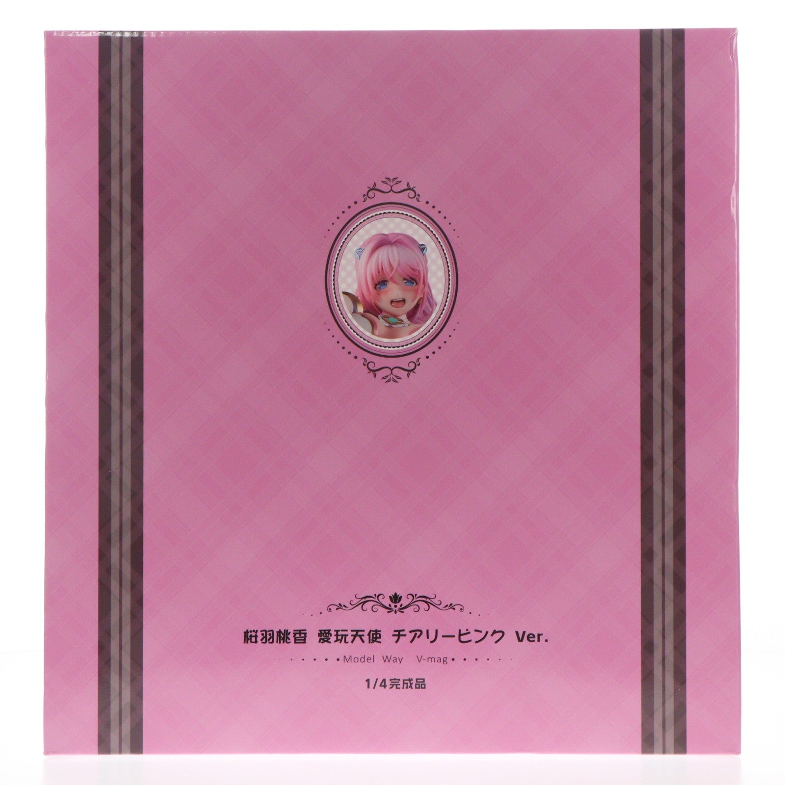 【中古即納】[FIG] 桜羽桃香(さくらばももか) 愛玩天使 チアリーピンクVer. 1/4 完成品 フィギュア Model Way(モデルウェー)(20260531)