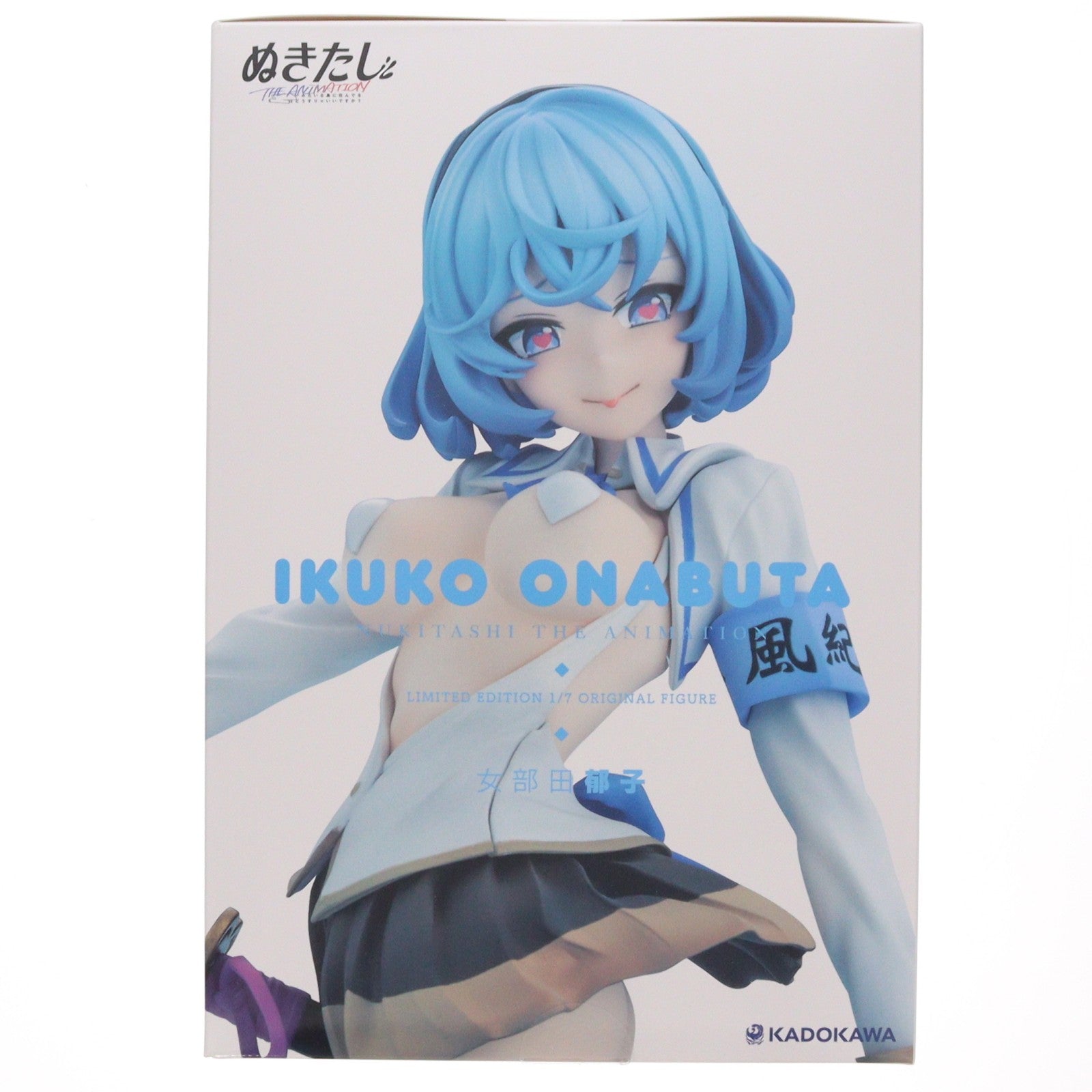 【中古即納】[FIG] (フィギュア単品) 女部田郁子(おなぶたいくこ) ぬきたし THE ANIMATION Blu-ray BOX 上巻[フィギュア付き完全数量限定版] 同梱品 1/7 完成品 KADOKAWA(カドカワ)(20251126)