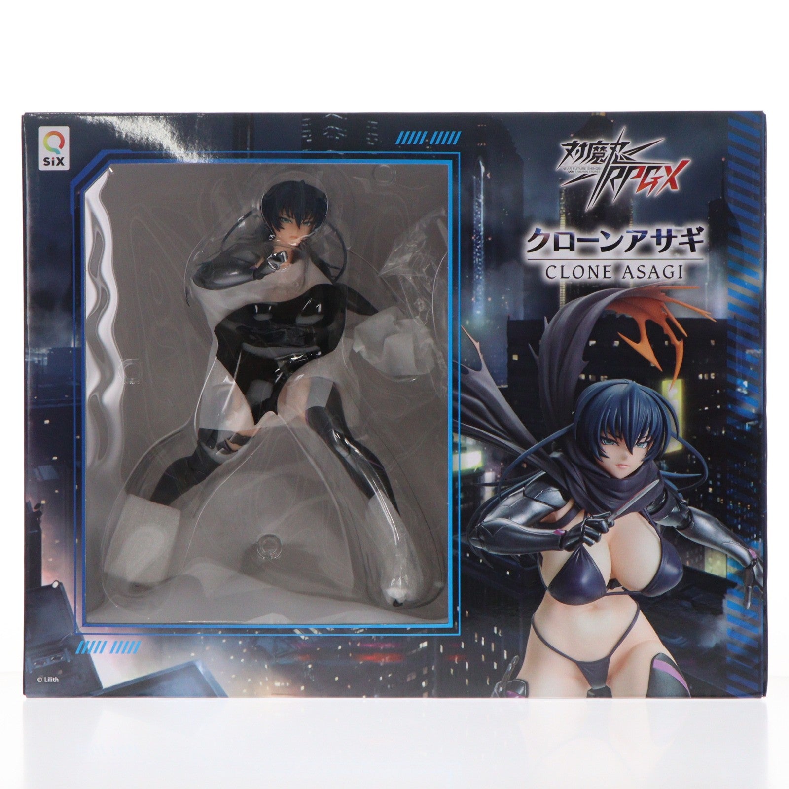 【中古即納】[FIG] クローンアサギ 対魔忍RPGX 1/6 完成品 フィギュア Q-six(キューシックス)(20231022)