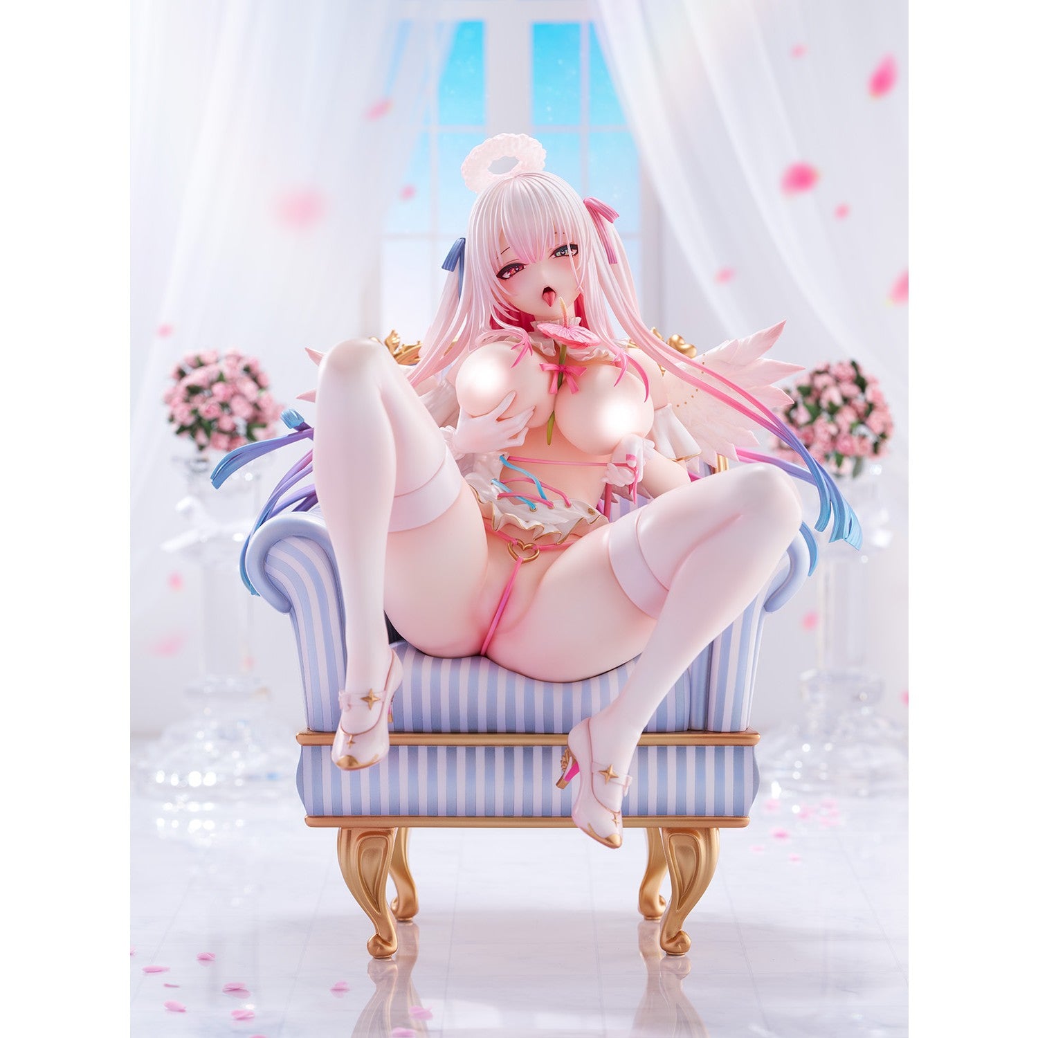 【中古即納】[FIG] ポストカード付属 ネイティブキャラクターズセレクション アネラ Illustrator:だにまる comicアンスリウム10周年記念イベント『GrateFULL BLOOM』キービジュアル 1/6 完成品 フィギュア のくちゅるぬ/ネイティブ(20260830)