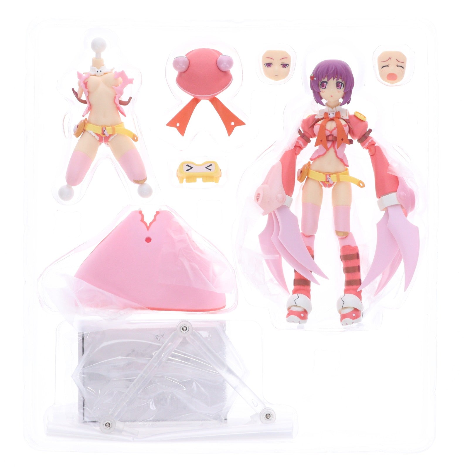 【中古即納】[FIG] (フィギュア単品) figma(フィグマ) SP-035 まろん=まかろん PSP クイーンズゲイト スパイラルカオス 激乱パック同梱品 完成品 可動フィギュア マックスファクトリー(20110728)