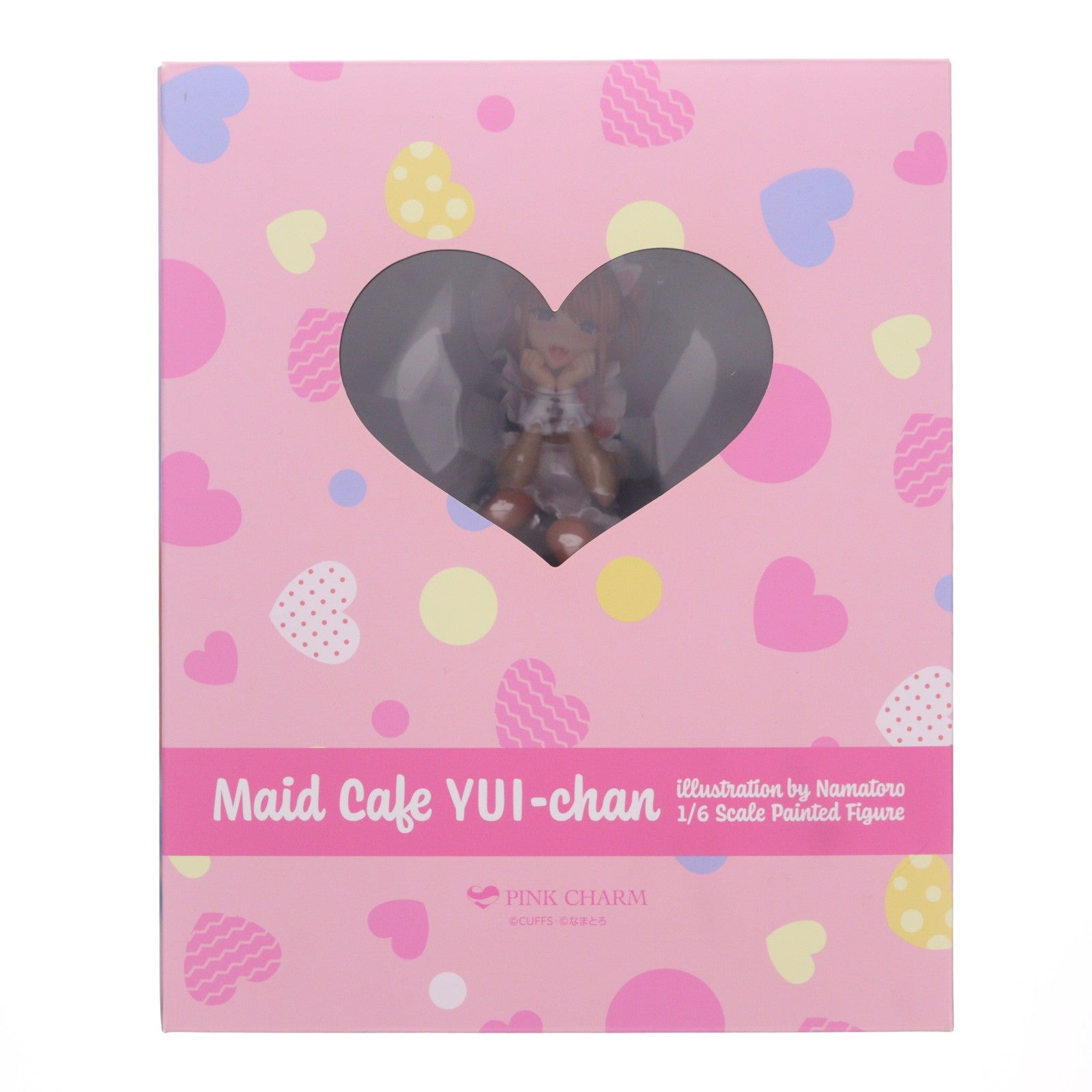 【中古即納】[FIG] ポストカード付属 あみあみ限定 なまとろ メイド喫茶のYUIちゃん 1/6 完成品 フィギュア(TPK-012) Pink・Charm(ピンクチャーム)(20230731)