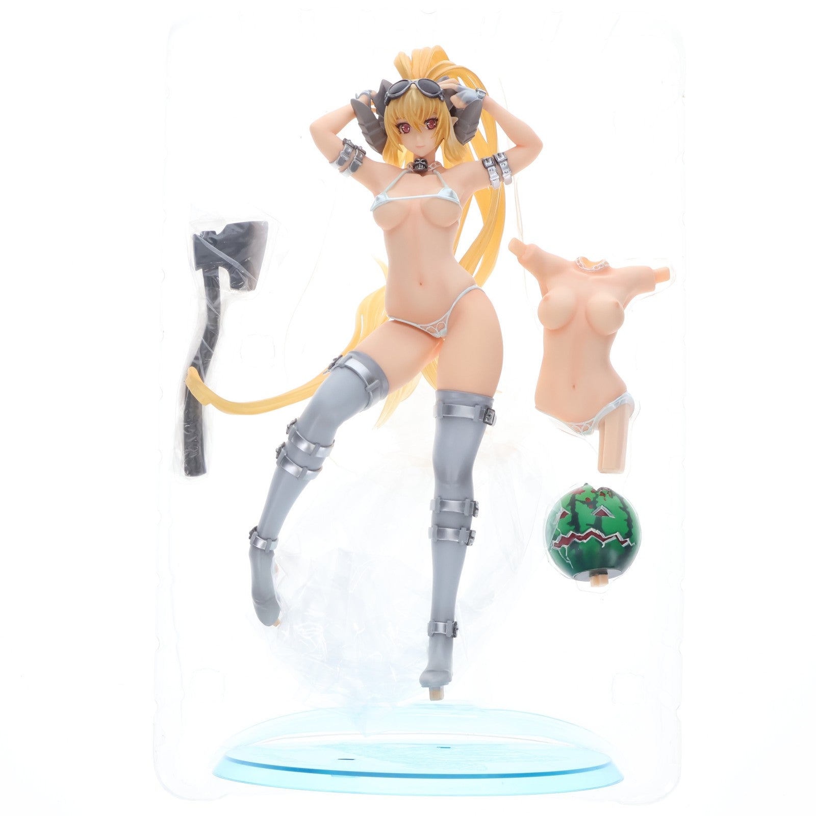 【中古即納】[FIG] 七つの大罪 魔王黙示録 ルシファー 傲慢ノ章 ～スイカ割りノ節 通常版 1/7 完成品 フィギュア ホビージャパンオンラインショップ限定 ホビージャパン/AMAKUNI(20140331)