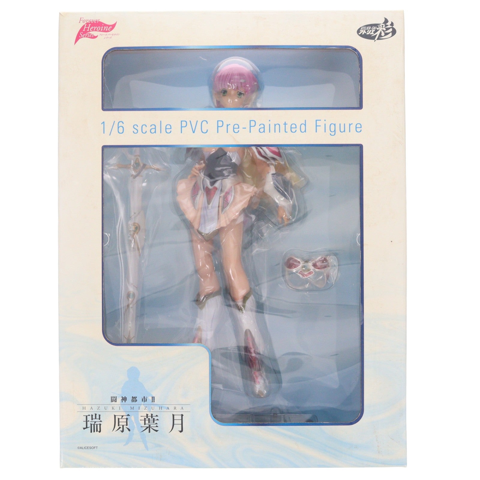 【中古即納】[FIG] 瑞原葉月(みずはらはづき) RED Ver. 闘神都市II 1/6 完成品 フィギュア アトリエ彩(20170101)