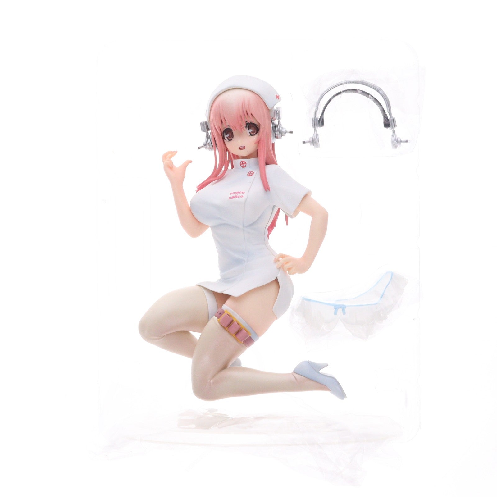 【中古即納】[FIG] すーぱーそに子 ナースver. NITRO SUPER SONIC(ニトロスーパーソニック) 1/7 完成品 フィギュア(PVC112) オーキッドシード(20121026)