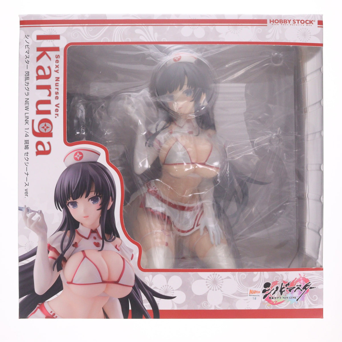 【中古即納】[FIG] ホビーストック購入特典付属 斑鳩(いかるが) セクシーナース ver. シノビマスター 閃乱カグラ NEW LINK 1/4 完成品 フィギュア ホビーストック(20230630)