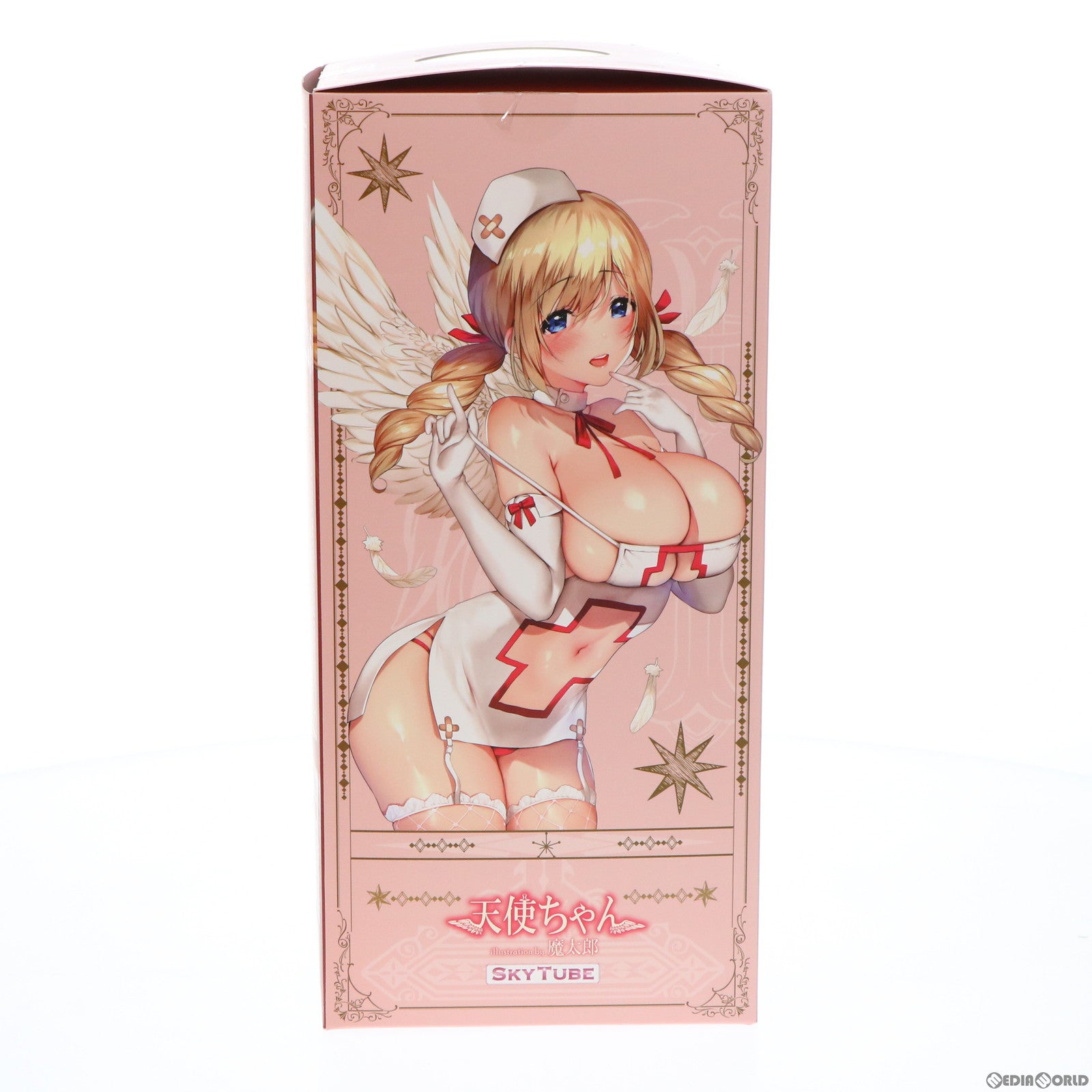 【中古即納】[FIG] ポストカード付属 天使ちゃん illustration by 魔太郎 1/6 完成品 フィギュア(AX-1145) SkyTube(スカイチューブ)(20220218)