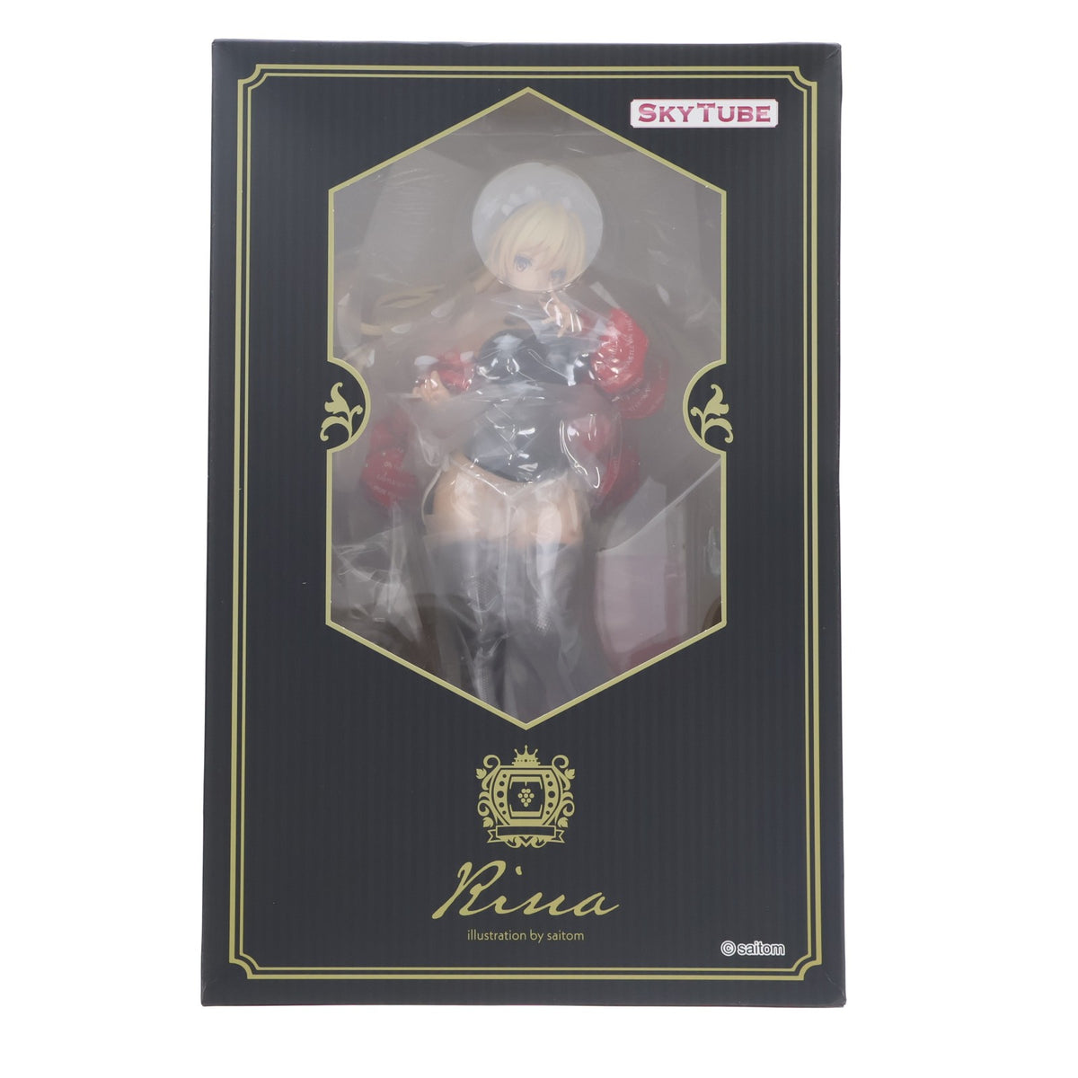 【中古即納】[FIG] アクリルスタンド&ポストカード付属 リナ illustration by saitom 1/6 完成品 フィギュア(AX-1178) SkyTube(スカイチューブ)(20240331)