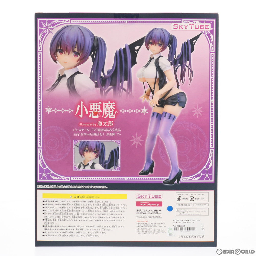 【中古即納】[FIG] ポストカード付属 小悪魔 illustration by 魔太郎 1/6 完成品 フィギュア(AX-1112) SkyTube(スカイチューブ)(20210429)