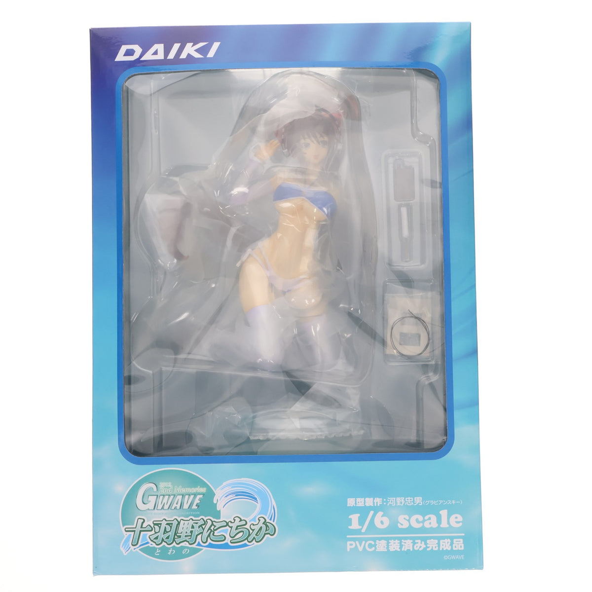 【中古即納】[FIG] 十羽野にちか(とわのにちか) GWAVE 2012 2nd Memories 1/6 完成品 フィギュア ダイキ工業(20150308)