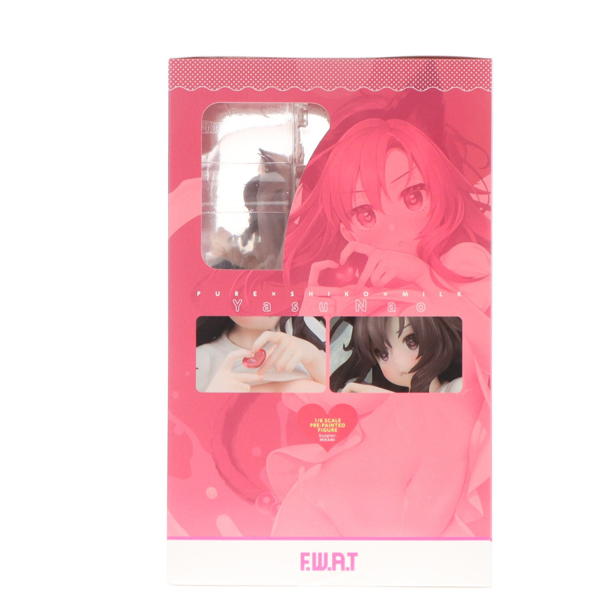 【中古即納】[FIG] FANZA限定特典付属 夜須奈緒(やすなお) ぴゅあ×シコ×みるく 1/6 完成品 フィギュア F.W.A.T(フワット)(20220125)