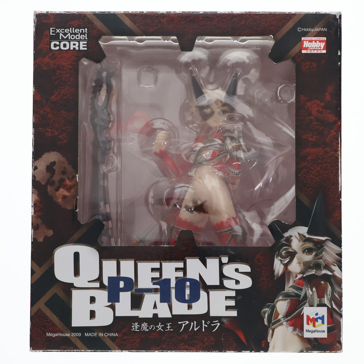 【中古即納】[FIG] エクセレントモデル CORE 逢魔の女王アルドラ クイーンズブレイド P-10 1/8 完成品 フィギュア メガハウス(20090530)