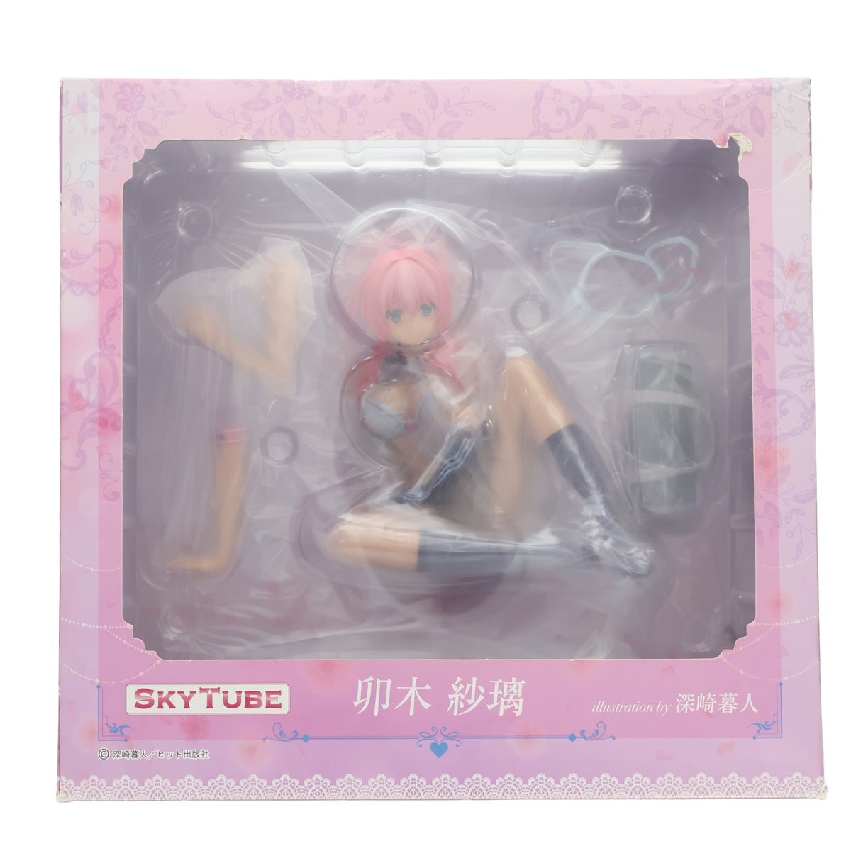 【中古即納】[FIG] ポストカード付属 卯木紗璃(うつぎさり) Illustration by 深崎暮人(みさきくれひと) コミック阿吽 1/6 完成品 フィギュア(AX-1071) SkyTube(スカイチューブ)(20191211)