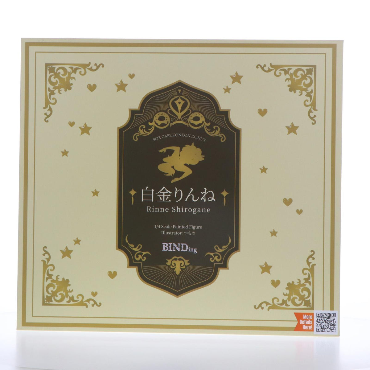 【中古即納】[FIG] ネイティブクリエイターズコレクション 白金りんね(しろがねりんね) 狐カフェこんこんドーナツ 1/4 完成品 フィギュア BINDing(バインディング)/ネイティブ(20251217)