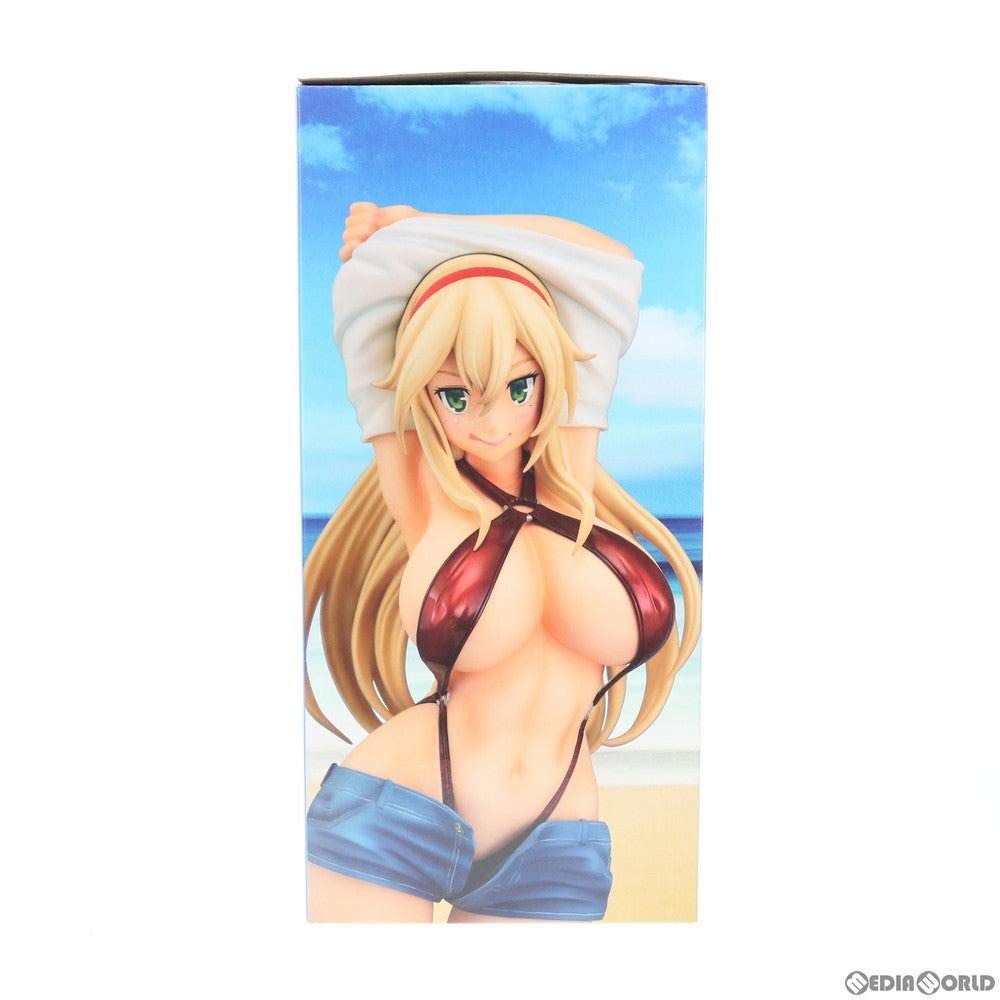 【中古即納】[FIG] 海で出会ったブロンドガール けけもつオリジナルイラスト 1/5 完成品 フィギュア ダイキ工業(20200731)