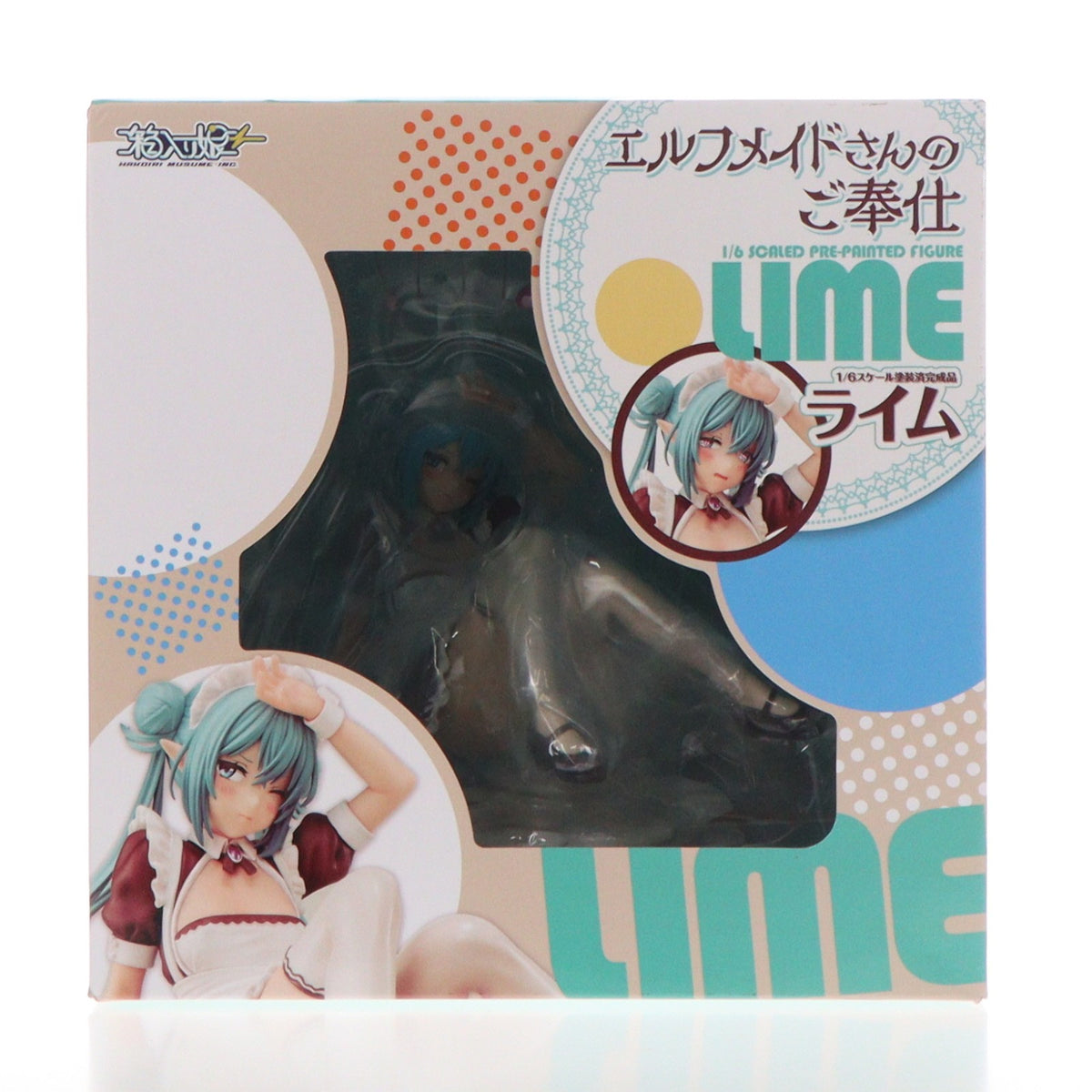 【中古即納】[FIG] あみあみ限定特典付属 ライム エルフメイドさんのご奉仕 1/6 完成品 フィギュア 箱入り娘(20250531)